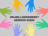 Flyer bureau vrijwilligerswerk Delft
